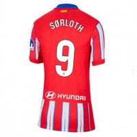 Atletico Madrid Alexander Sorloth #9 Fotballklær Hjemmedrakt Dame 2024-25 Kortermet